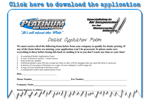 become a Platinum Air Suspension dealer