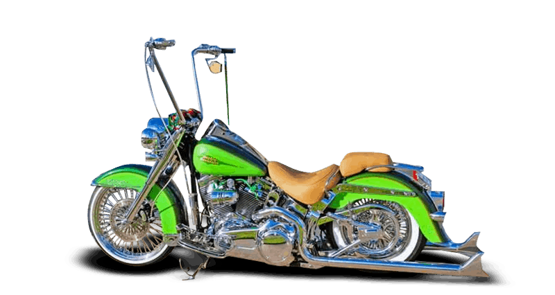 Deluxe Softail Air Suspension