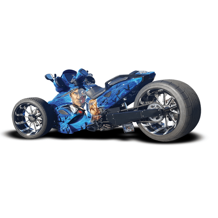 Air Ride for Can Am Spyder Three-Wheel Motorcycles